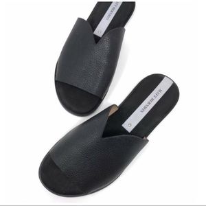 Matt Bernson Leather Slide Sandals
